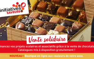 Vente de chocolats de Noël