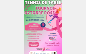 Tournoi Octobre Rose