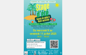 Stage d'été 2025