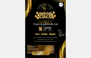 Soirée voeux et galette des rois