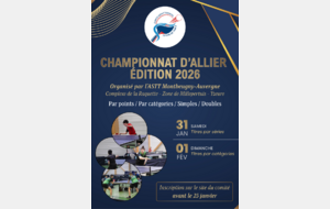 Championnat d'Allier 2026