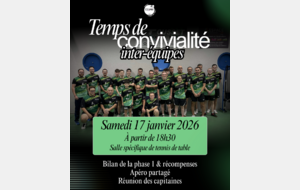 Temps de convivialité inter-équipes
