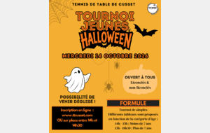 Tournoi jeunes d'Halloween 2026