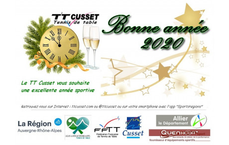 Bonnes fêtes et bonne année 2020 !